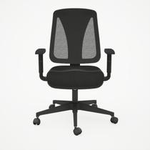 Cadeira Presidente Rhodes One Mesh Tela Giratória com Braços Reguláveis, Mecanismo Back System