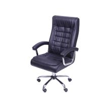Cadeira Presidente Super Luxo Grif Escritório com Mola Ensacada material sintético Relax - Tronus