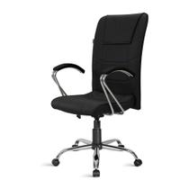 Cadeira Presidente Venezia Giratória CR Relax 2333 Com Braços 5269 Preta Cadeira Presidente Venezia Giratória CR Relax 2333 Com Braços 5269 Preta