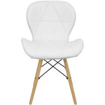 Cadeira Prizi Eames Acolchoada E45 Branco