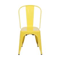 Cadeira Prizi Tolix 85cm Amarela