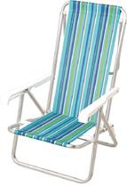 Cadeira reclinável 8 posições - Alumínio - Mor