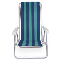 Cadeira Reclinável 8 Posições Alumínio Sortido Mor Cadeira Reclinável 8 Posições Alumínio Sortido Mor