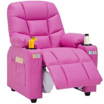 Cadeira reclinável infantil SNUGWAY Marshmallow Leather de 3 a 12 anos