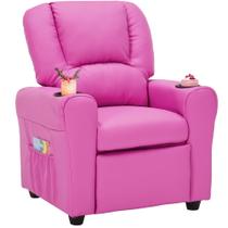 Cadeira reclinável JC HOME Candy Kids Sofá reclinável de couro Cadeira reclinável JC HOME Candy Kids Sofá reclinável de couro