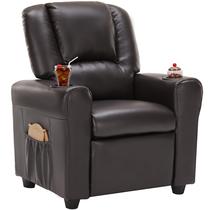 Cadeira reclinável JC HOME Candy Kids Sofá reclinável de couro Cadeira reclinável JC HOME Candy Kids Sofá reclinável de couro