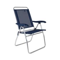 Cadeira Reclinável Mor Boreal, 3 Posições, Azul Marinho - 2165