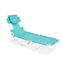 Cadeira Reclinável Ostrich The Original Chaise 183x56 cm Aqua Cadeira Reclinável Ostrich The Original Chaise 183x56 cm Aqua