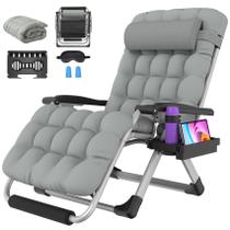 Cadeira Reclinável Outdoor Suteck XXL 84 cm com Almofada e Apoio de Cabeça Cadeira Reclinável Outdoor Suteck XXL 84 cm com Almofada e Apoio de Cabeça