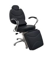 Cadeira Reclinável Poltrona Maquiagem Pigmentação + Lombar Preto IT - Bethel Moveis