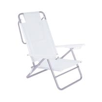 Cadeira Reclinável Summer Fashion Branca