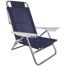 Cadeira Reclinável Summer Mor, Aço Pintado, Azul Royal - 2105