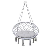 Cadeira Rede Balanço Suspenso Almofada Confortavel Algodao Casa Varanda Jardim Quintal Terraço Lazer Externa Sacada Cadeira Rede Balanço Suspenso Almofada Confortavel Algodao Casa Varanda Jardim Quintal Terraço Lazer Externa Sacada