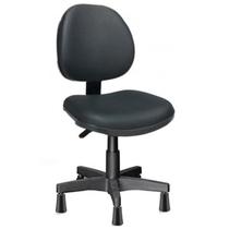 Cadeira reforçada para Costureira material sintético Preto 2706