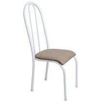 Cadeira Requinte Branco/Bege 11428 - Wj Design