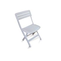 Cadeira Ripada Dobrável Diamantina Antares Branco Kit 04 Pçs