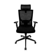 Cadeira Rise Mode Office 05, Até 100Kg, Tela Mesh, Preto - RM-CO-05-BK