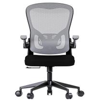 Cadeira Rise Mode Office 06, Até 100Kg, Tela Mesh, Preto e Cinza - RM-CO-06-GR