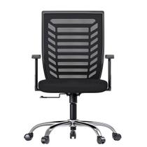 Cadeira Rise Mode Office 09, Até 100Kg, Preto - RM-CO-09-BK