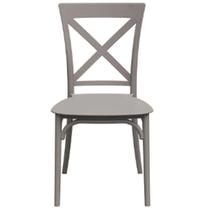 Cadeira Robust Cross Forte Plástico Cor Nude