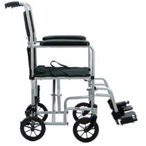 Cadeira Rodas Aço Transp Hospitalar/Casa Assento 48Cm 115 Kg