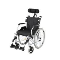 Cadeira Rodas Em Alumínio Dobrável D600 Apoio Cabeça