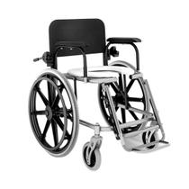 Cadeira rodas higiênica banho hygienika 38cm - ortobras