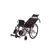 Cadeira Rodas Reclinável Angra 44Cm Pneu Inflável Preta Aço