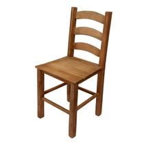 Cadeira Rústica Quadrada de Madeira c/ CERA (não é verniz) tam. 80 cm (VCTT-CE)