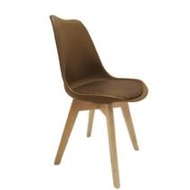 Cadeira Saarinen Pp Marrom Old Wood