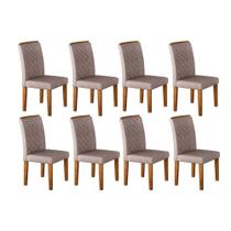 Cadeira Sala de Jantar Jade Kit 8 Un Imbuia/Animale Chocolate - Rufato Cadeira Sala de Jantar Jade Kit 8 Un Imbuia/Animale Chocolate - Rufato