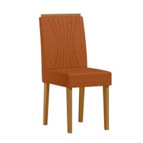 Cadeira Sala Jantar Cecilia Kit 2 Ype/Bouclé Damasco