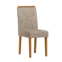 Cadeira Sala Jantar Cecilia Kit 2 Ype/Suede Marrom