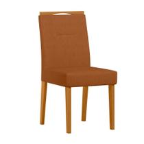 Cadeira Sala Jantar Lectus Kit 2 Ype/Bouclé Damasco