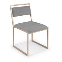 Cadeira Samambaia em Aço Carbono Dourado