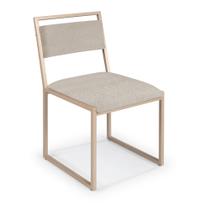 Cadeira Samambaia em Aço Carbono Dourado