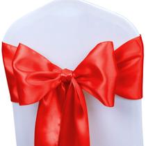 Cadeira Sashes Babenest Satin Ribbons 7x108 Vermelhas 10 unidades Cadeira Sashes Babenest Satin Ribbons 7x108 Vermelhas 10 unidades