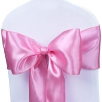 Cadeira Sashes Bows Babenest Satin 10 peças rosa 18x275 cm Cadeira Sashes Bows Babenest Satin 10 peças rosa 18x275 cm