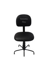 Cadeira secretaria apropiada para costureira encaixa perfeitamente en sua maquina corano preto