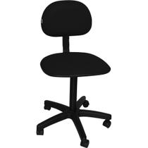 Cadeira Secretária Furniture Preta