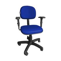 Cadeira Secretaria Giratoria Bolt c/ Braço Regulavel Varias Cores Direto Da Fabrica
