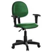 Cadeira Secretaria Giratoria Bolt c/ Braço Regulavel Varias Cores Direto Da Fabrica