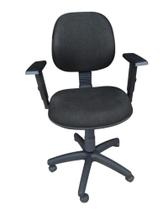 Cadeira Secretária Giratória Com Braço