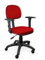 Cadeira Secretária Giratória Com Braço - Qualimobile Design