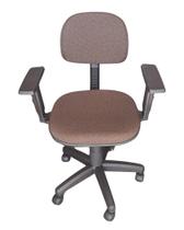 Cadeira Secretária Giratória com Braços