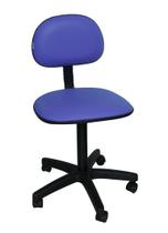 Cadeira Secretaria Giratória Pistão Fixo