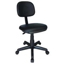 Cadeira Secretária Giratória sem Braços Cor Preto MARTIFLEX 42003 Cadeira Secretária Giratória sem Braços Cor Preto MARTIFLEX 42003