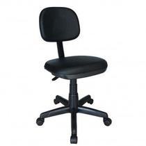 Cadeira Secretária Giratória sem Braços Cor Preto MARTIFLEX