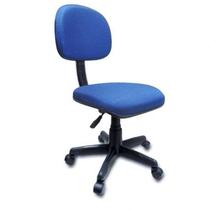 Cadeira Secretaria Giratória Tecido Azul