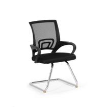 Cadeira Secretária Office Base Fixa - Preto Cadeira Secretária Office Base Fixa - Preto